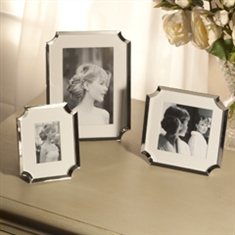 Set of Three Silver Picture Frames