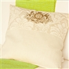 Bedroom | Scatter Cushions | Damask Pattern Cushion with Monogram