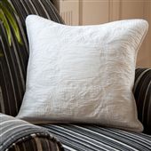 White Quilt Cushion