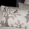 Kitchen & Dining | Soft Furnishings | Embroidered Cushion - Bird Illustration