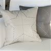 Bedroom | Scatter Cushions | Leather Cushion - Studded Leather - Star