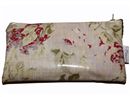 Kitchen & Dining | Bathroom | Vintage Floral Oilcloth Cosmetic Bag