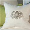 Kitchen & Dining | Soft Furnishings | Linen Cushion - Monogram - Motif