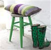 Bath & Beauty | Furniture & Storage | Painted Stool From Reclaimed Wood