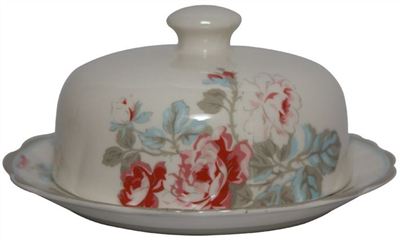 Vintage Style Butter Dish