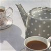 Kitchen & Dining | Tableware | Naomi Beige Teapot - Polka Dot