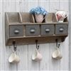 Bath & Beauty | Furniture & Storage | Reclaimed Wood Wall Unit With Steel Drawers