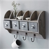 Bath & Beauty | Furniture & Storage | Reclaimed Wood Wall Unit With Steel Drawers