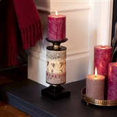Decorative Embossed Candle Holder