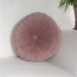 Kitchen & Dining | Soft Furnishings | Button Cushion - Velvet