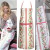 Kitchen & Dining | Tableware | ELisa White Apron - Vintage Style Print