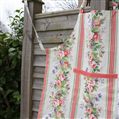 ELisa White Apron - Vintage Style Print