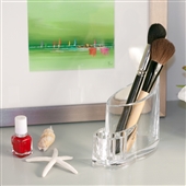 Acrylic Storage Container For Cosmetic Brushes