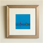 Framed Blue Sailing Print Part 1